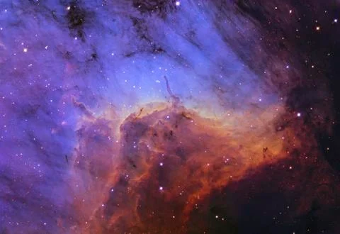The Pelican Nebula Stock Photos