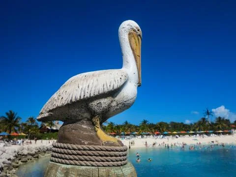 Pelican Statue Stock Photos