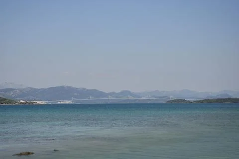 Peljesac Bridge Stock Photos