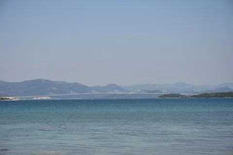 Peljesac Bridge Stock Photos
