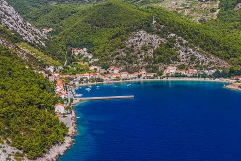 Peljesac landscape Stock Photos