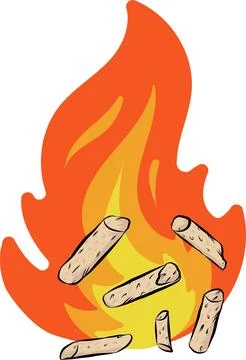 Pellet element cartoon on white background イラスト素材