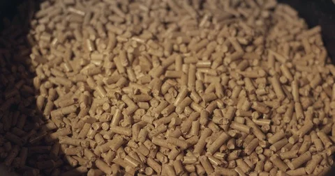 Pellet - Falling pellet Video stock 87575755