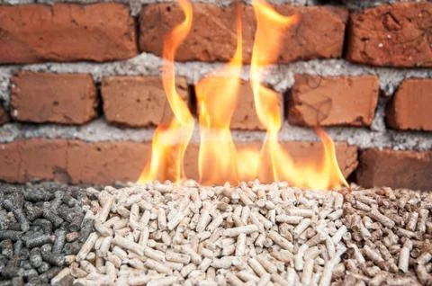 Pellets-Biomass Stock Photos