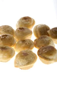 Pelmeni close up Foto stock