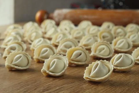 Pelmeni Stock Photos
