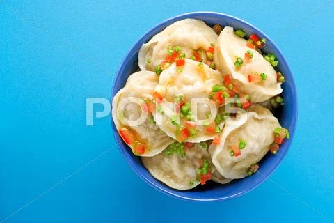Pelmeni Stock Photos