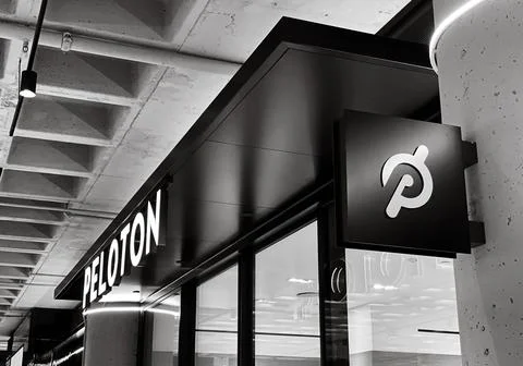 Peloton store Foto stock