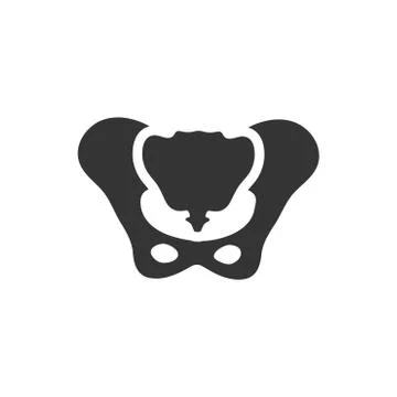 Pelvic Bone Icon Stock Illustration