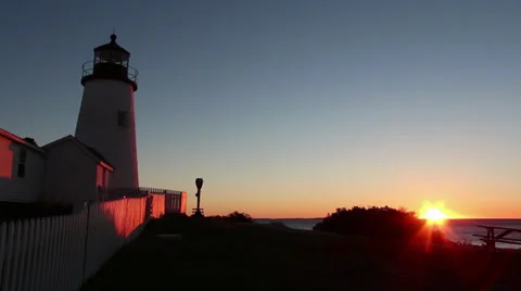 Pemaquid Lighthouse, Maine Stock Footage 31148341