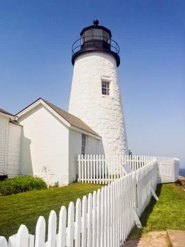Pemaquid Point Lighthouse Stock Photos