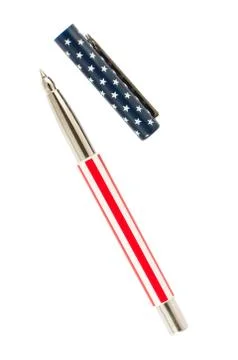Pen and cap Stock Photos