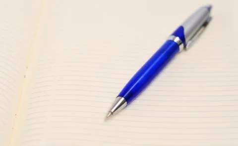 Pen and diary Stock Photos