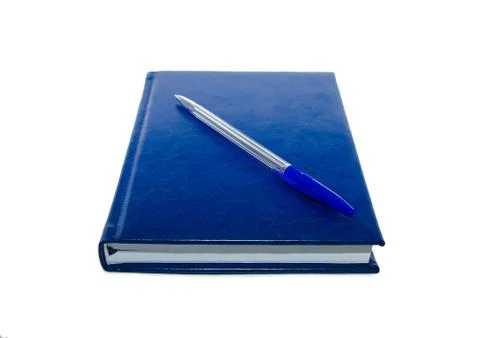 Pen and Note Stock Photos