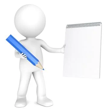 Pen and Paper. Illustrazione stock