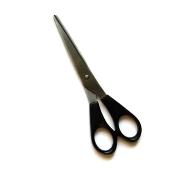 Pen and Scissors Stock Photos