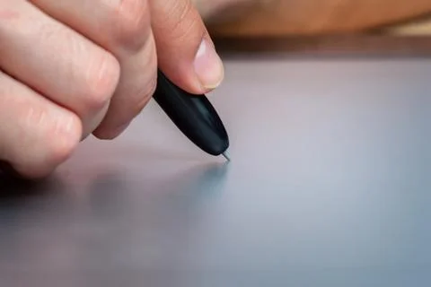 Pen closeup Stock Photos