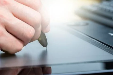 Pen closeup Stock Photos