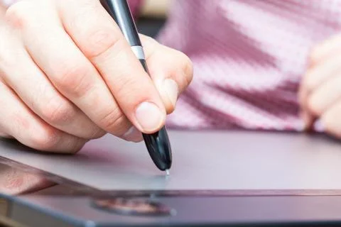 Pen closeup Stock Photos