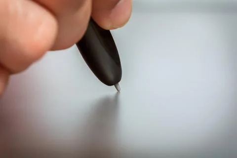 Pen closeup Stock Photos