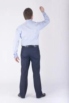 Pen in hand Stock Photos