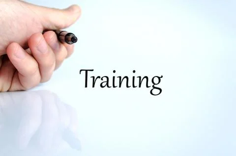 Pen in the hand Stock Photos