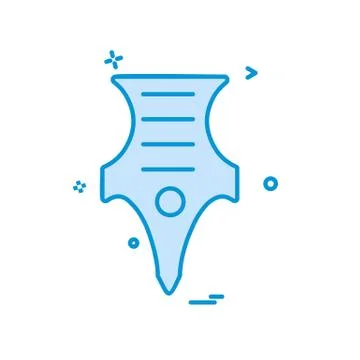 Pen icon design vector Stock Illustration