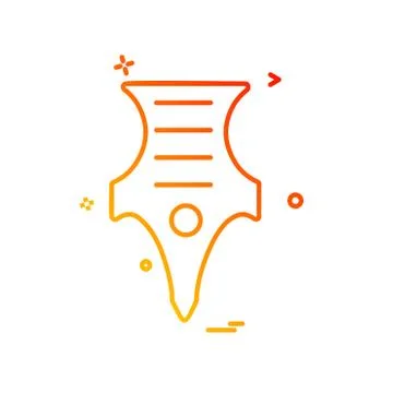 Pen icon design vector Stockillustratie