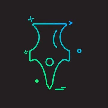 Pen icon design vector 스톡 일러스트