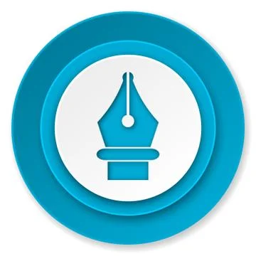 Pen icon. Stock Illustration