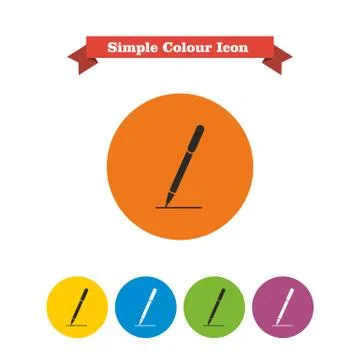 Pen icon Stock-Illustration