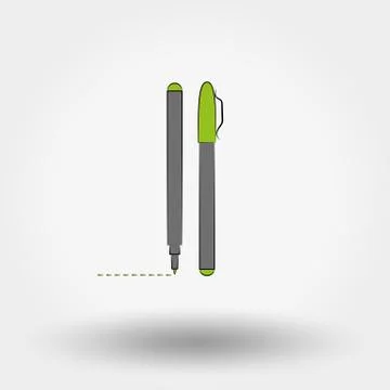 Pen icon Stock Illustration