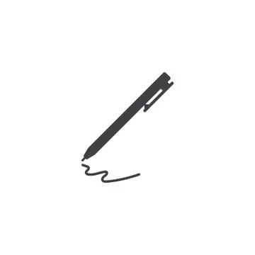 Pen icon symbol vector Stock Illustration