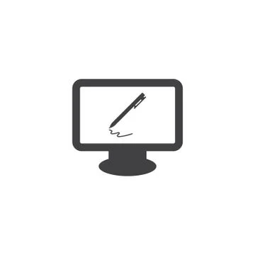 Pen icon symbol vector Stock Illustration