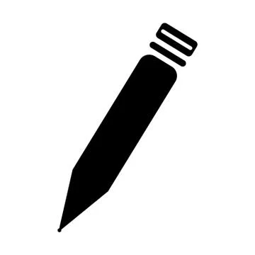 Pen icon with vector Stock Illustration