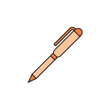 Pen icon vector illustration Stock Illustration