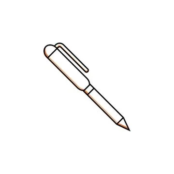 Pen icon vector illustration Stock Illustration