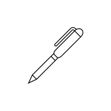 Pen icon vector illustration Stock Illustration