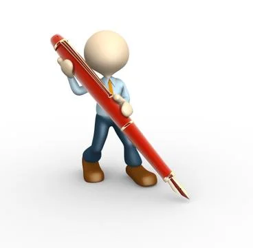 Pen Illustrazione stock
