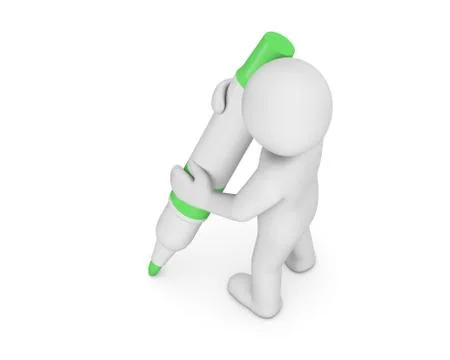 Pen Stock Illustration