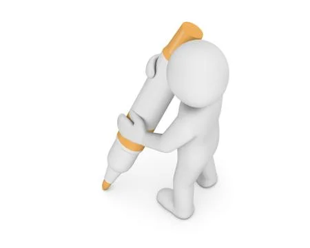 Pen Stock Illustration