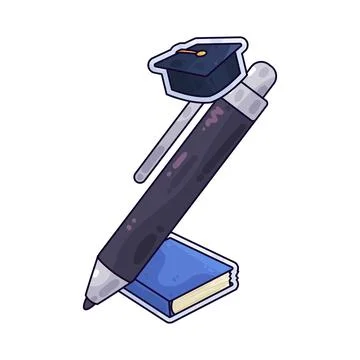 Pen illustration 스톡 일러스트