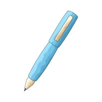 Pen illustration Stock Illustration
