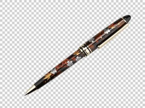 Pen isolated on the white background Stock Photos