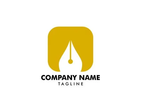 Pen Logo template vector illustration Stock Illustration