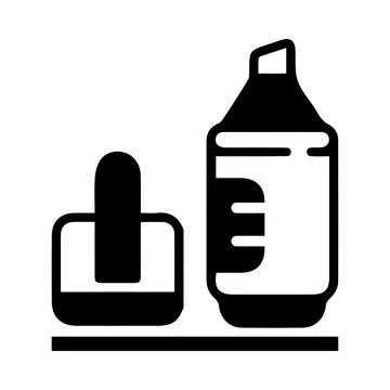 Pen, marker, highlighter, underline pen, marker highlighter icon Stock Illustration