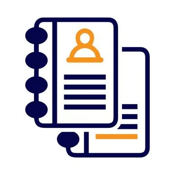 Pen, notebook, pad, dairy, notebook diary icon Stock Illustration