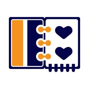 Pen, notebook, pad, dairy, notebook diary icon Stock Illustration