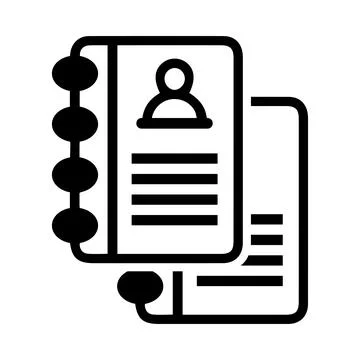 Pen, notebook, pad, dairy, notebook diary icon Stock Illustration