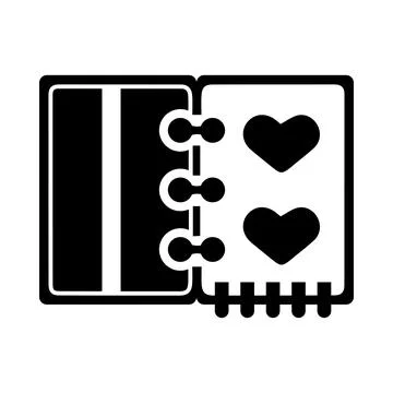 Pen, notebook, pad, dairy, notebook diary icon Stock Illustration